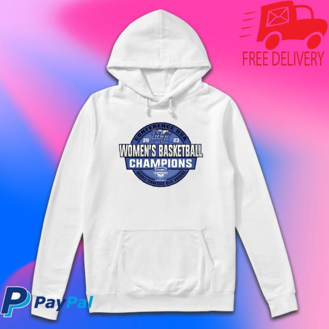 Middle Tennessee State Blue Raiders 2023 C-Usa Women’S Basketball Conference Tournament Champions Locker Room shirt Middle Tennessee State Blue Raiders 2023 C-Usa Women’S Basketball Conference Tournament Champions Locker Room shirt