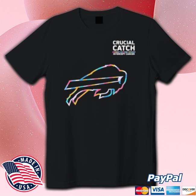 Crucial Catch Intercept Cancer Buffalo Bills 2023 Shirt