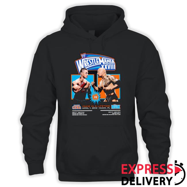 John Cena And The Rock Wrestlemania Xxviii shirt John Cena And The Rock Wrestlemania Xxviii shirt
