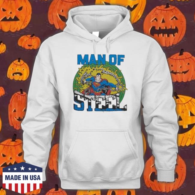 Superman Man Of Steel Tee Superman Man Of Steel Tee