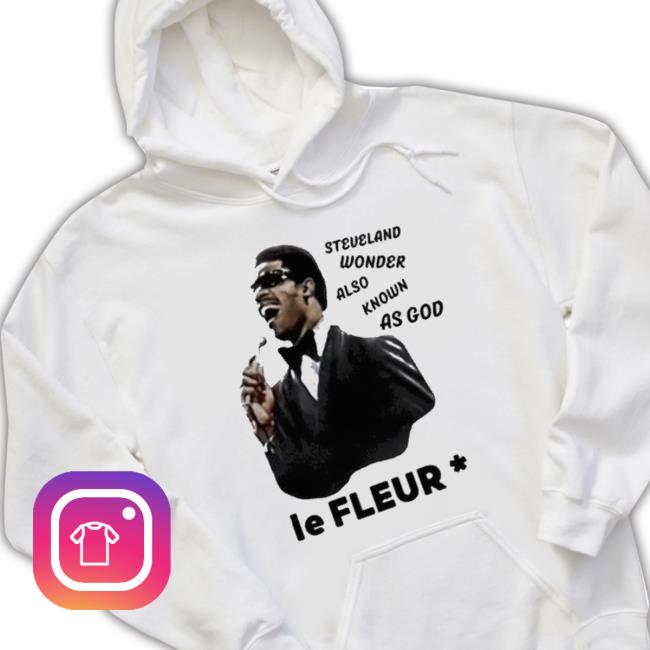 Tyler The Creator Wearing Steveland Wonder Also Known As God shirt Tyler The Creator Wearing Steveland Wonder Also Known As God shirt