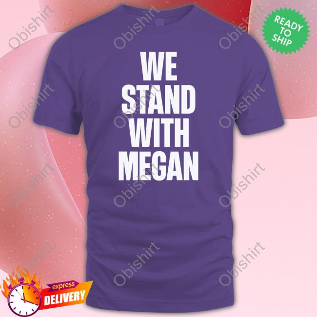 Meghann Cuniff We Stand With Megan Tank Top Meghann Cuniff We Stand With Megan Tank Top