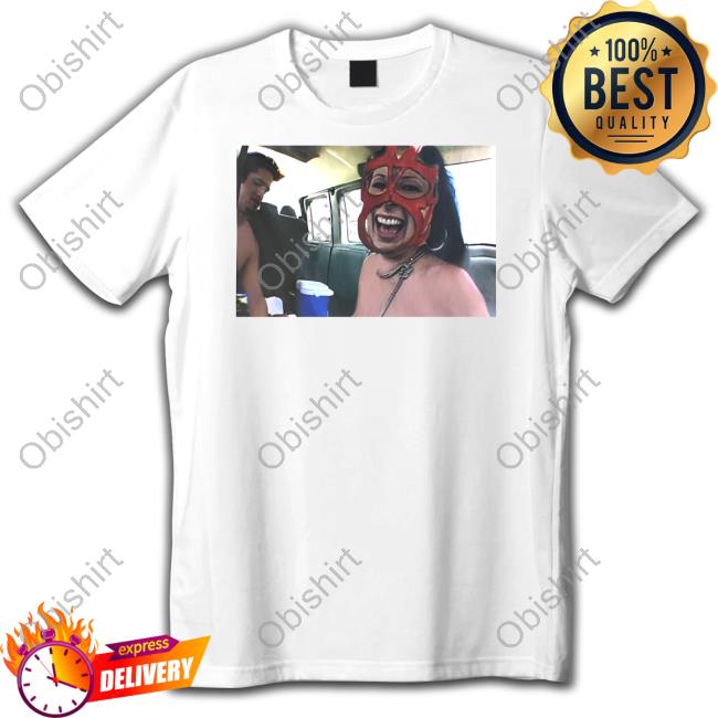 Gianna Michaels Big Van Vader Mask Tee Shirt Gianna Michaels Big Van Vader Mask Tee Shirt