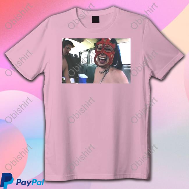 Gianna Michaels Big Van Vader Mask Tee Shirt Gianna Michaels Big Van Vader Mask Tee Shirt