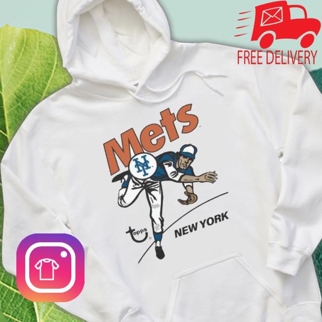 Baseball X Mlb X Topps New York Mets Shirt