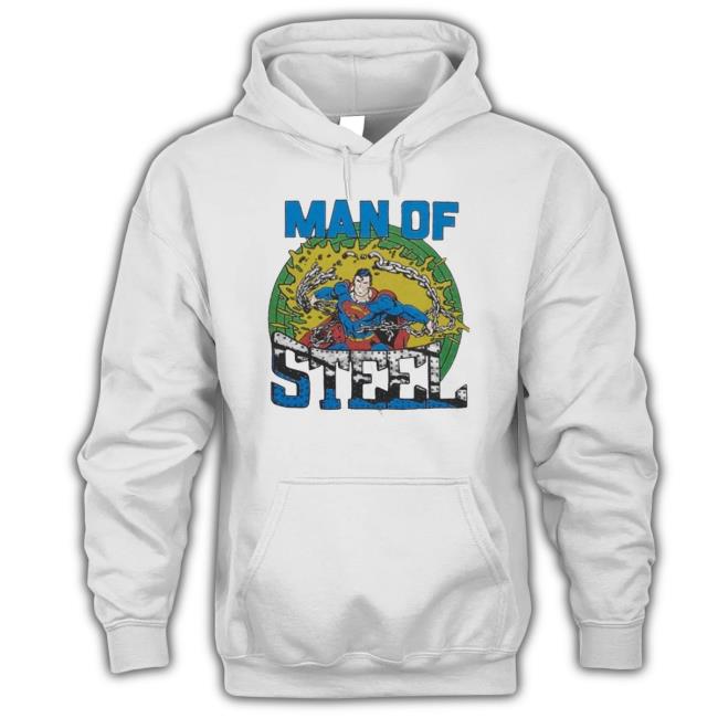 Superman Man Of Steel Tee Superman Man Of Steel Tee