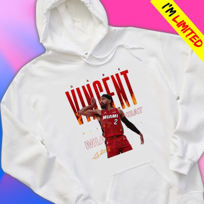 Gabe Vincent Miami Heat Signature 2023 shirt, hoodie, sweater, long sleeve  and tank top