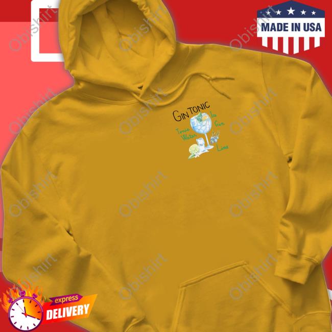 Conni Gin Tonic Tonic Water Ice Gin Lime New Shirt Conni Gin Tonic Tonic Water Ice Gin Lime New Shirt