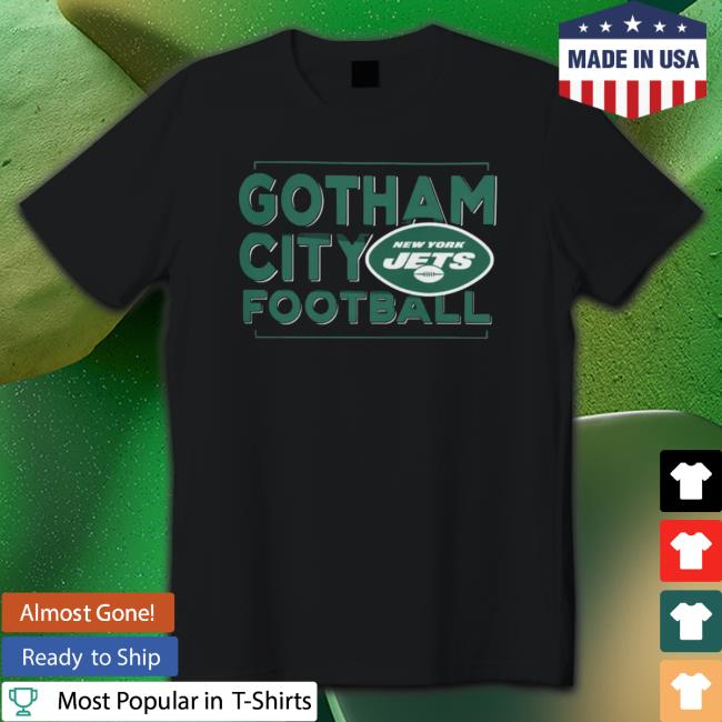 Official New York jets gotham city Football iconic hometown graphic  T-shirt, hoodie, longsleeve, sweatshirt, v-neck tee