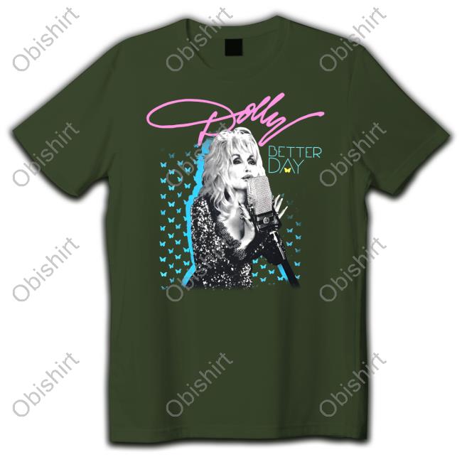 Trent Crimm Wearing Dolly Parton Better Day Tee Shirt Trent Crimm Wearing Dolly Parton Better Day Tee Shirt