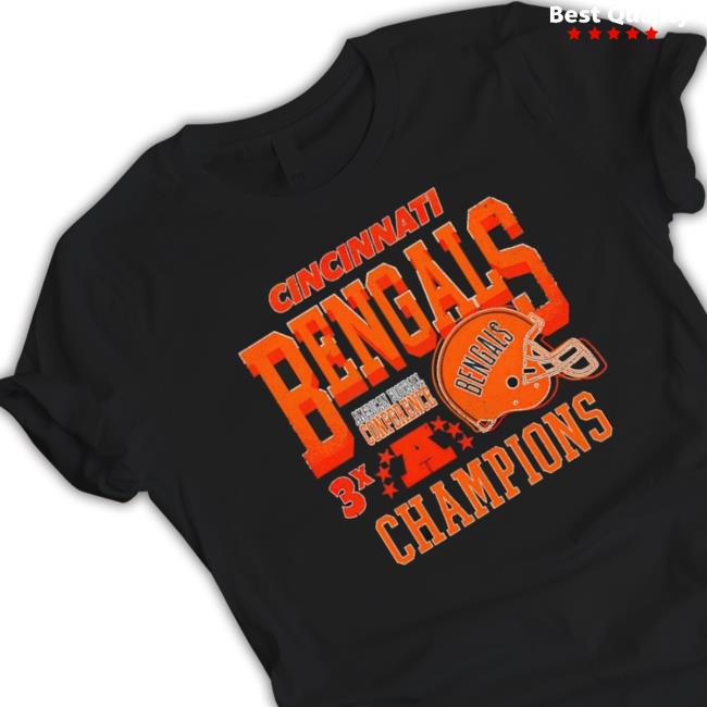 Logo CincinnatI bengals vintage 3x championship shirt, hoodie, longsleeve,  sweater