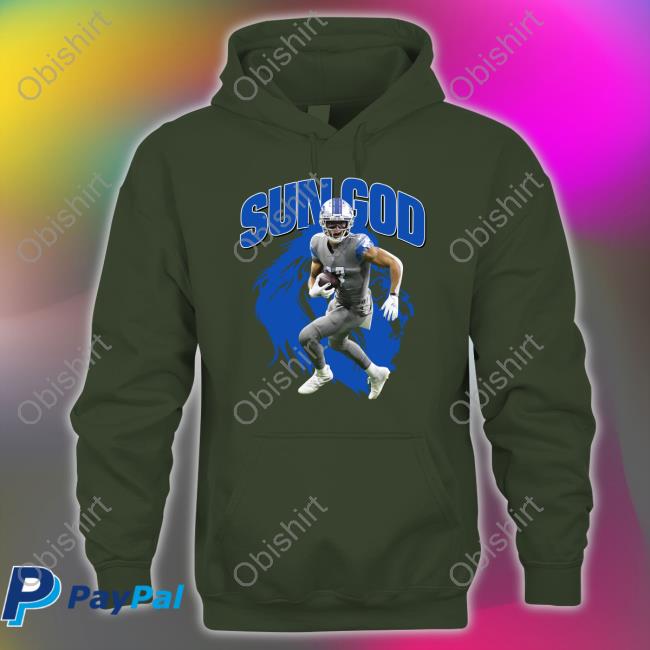 Sun God Detroit Lions shirt, hoodie, sweater and v-neck t-shirt