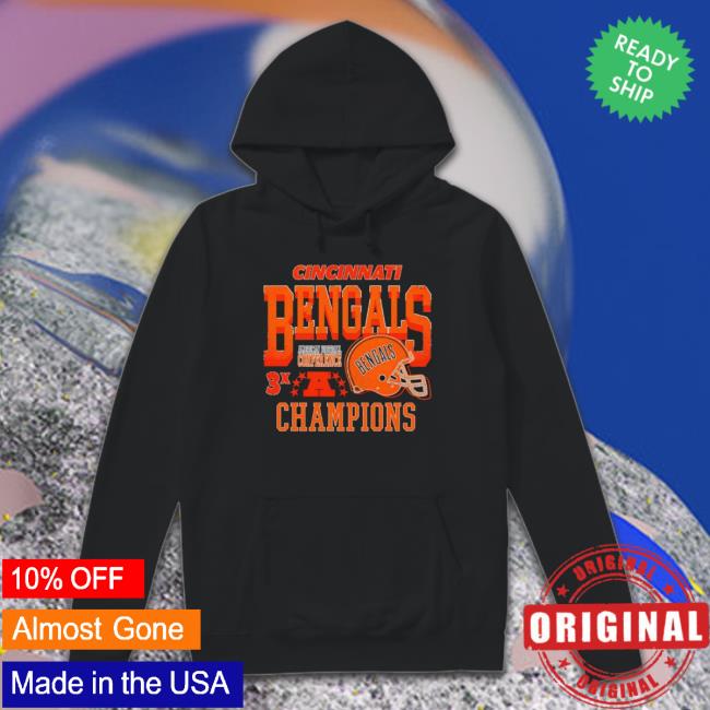 Official cincinnatI bengals vintage 3x championship T-shirts, hoodie,  sweater, long sleeve and tank top