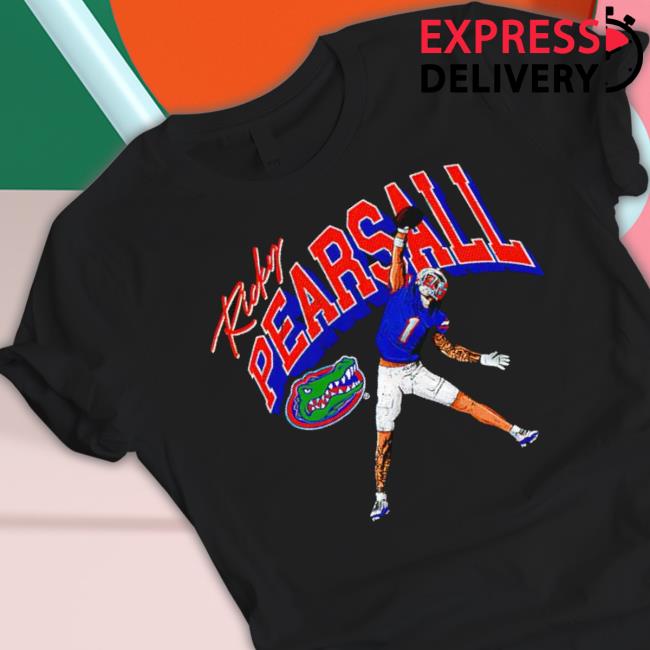 Ricky pearsall Florida gators ncaa Football black caricature shirt, hoodie,  sweater, long sleeve and tank top