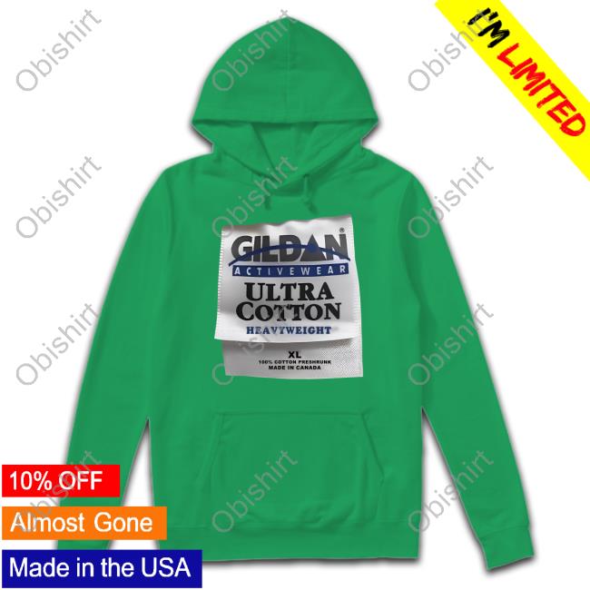 The Big Tag Gildan Activewear Ultra Cotton Heavyweight Sweatshirt The Big Tag Gildan Activewear Ultra Cotton Heavyweight Sweatshirt