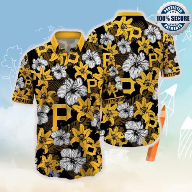 MLB Pittsburgh Pirates Tropical Hibiscus Hawaiian Shirt For Sport Fans