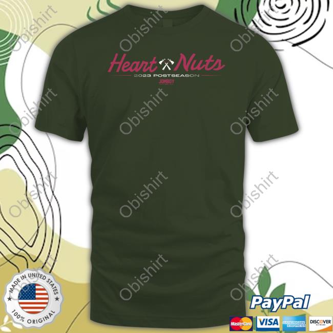 Talkin’ Baseball Heart & Nuts 2023 Post Season Jomboy Official Shirt Talkin’ Baseball Heart & Nuts 2023 Post Season Jomboy Official Shirt