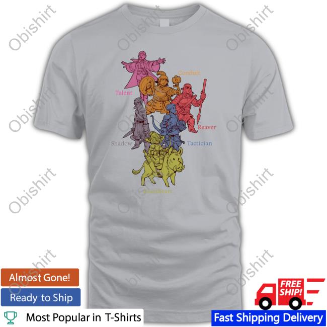 Conduit Talent Reaver Shadow Tactician Beastheart Official T Shirt Mcdm Productions Conduit Talent Reaver Shadow Tactician Beastheart Official T Shirt Mcdm Productions