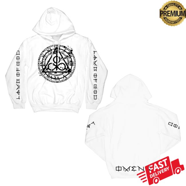Official Lamb Of God Merch Store Omens Clock Hooded Sweatshirt Official Lamb Of God Merch Store Omens Clock Hooded Sweatshirt