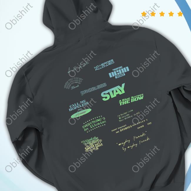 Maydayparade Store Self-Titled Gradient Shirt Maydayparade Store Self-Titled Gradient Shirt