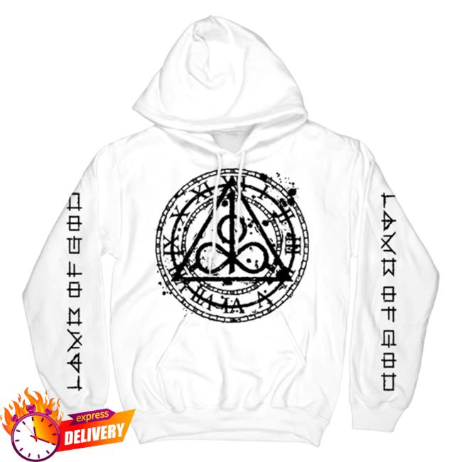 Official Lamb Of God Merch Store Omens Clock Hooded Sweatshirt Official Lamb Of God Merch Store Omens Clock Hooded Sweatshirt