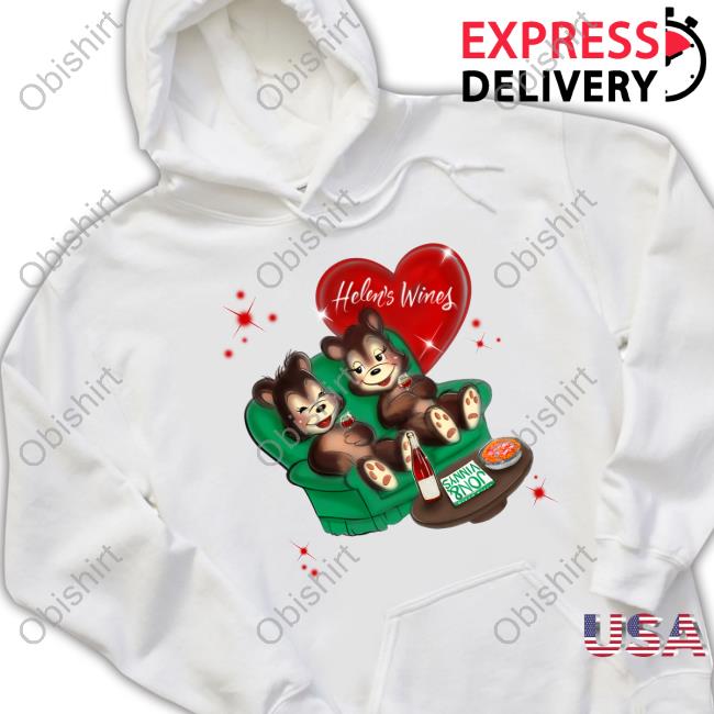 Jon And Vinny's Shop Guava X Helen's Sweetheart Bears Hoodie Jon And Vinny's Shop Guava X Helen's Sweetheart Bears Hoodie