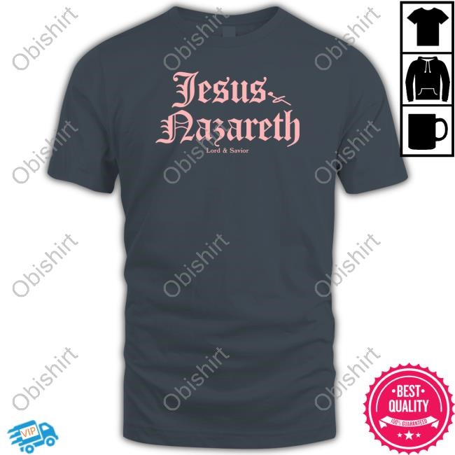 Tribeofgod Jesus Nazareth Long Sleeve T Shirt Tribeofgod Jesus Nazareth Long Sleeve T Shirt