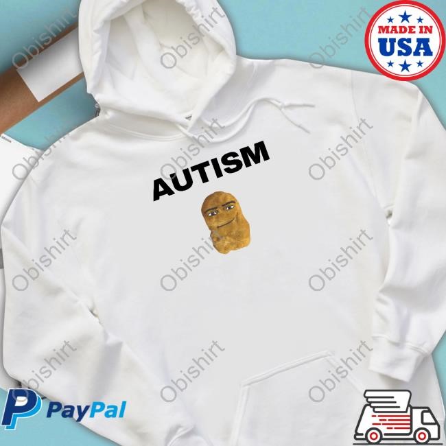 Official Sillyteestudio Autism Nugget Hoodie Official Sillyteestudio Autism Nugget Hoodie