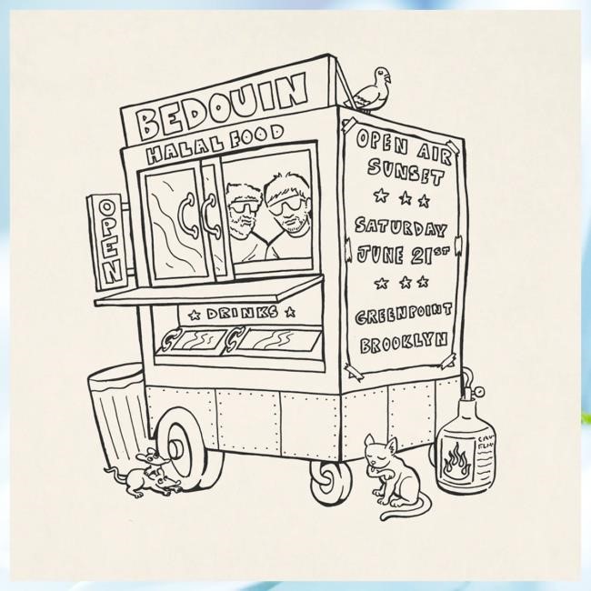 Official Hello Merch Shop Store Bedouin Food Cart New Shirt - Obishirt
