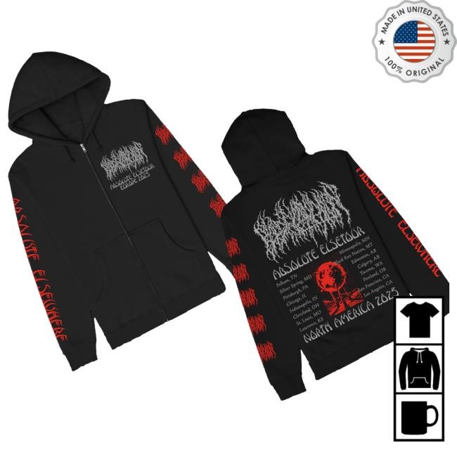 Official Absolute Elsetour Summer 2025 Shirt - Obishirt