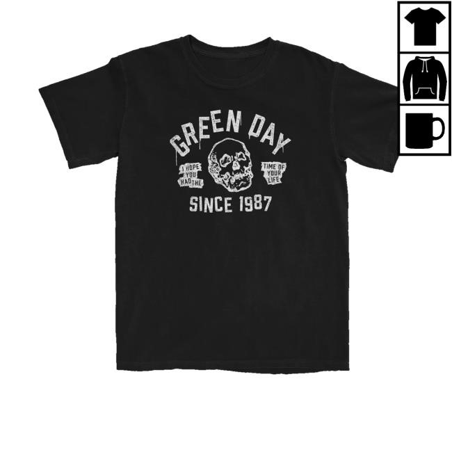 Greenday Merch Time Of Your Life Sweatshirt - Obishirt
