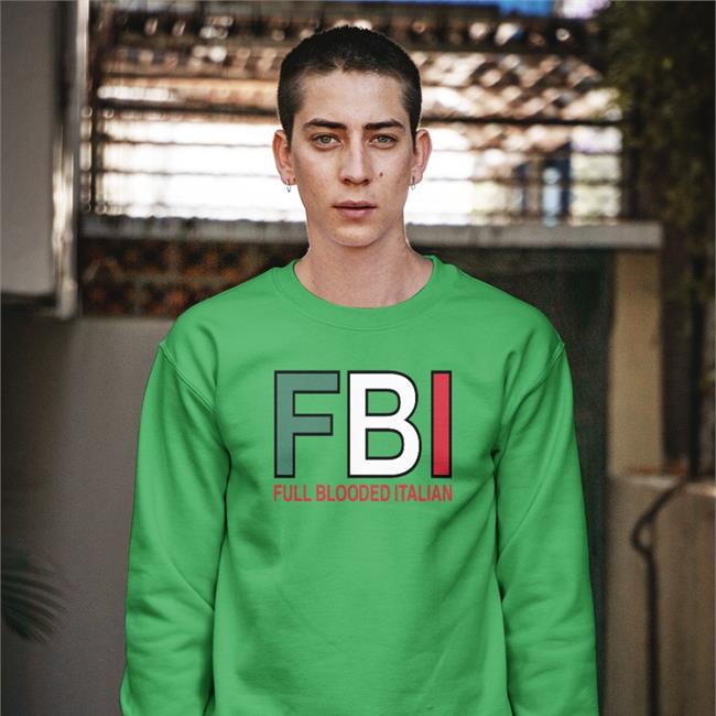 Fbi Fuck Blooded Italian Tee Boomer Core