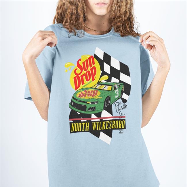 Dale Earnhardt Jr. Sun Drop North Wilkesboro 2022 Hooded Sweatshirt Shop The Shop Jr Nation Official Store