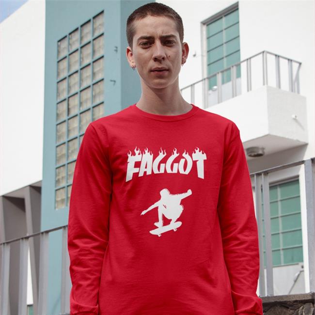 Faggot Sk8r Shirt Sabo Existaint Shirt Bimbo Shop