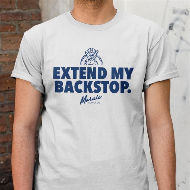 Dom Extend My Backstop Hoodie Morale Supply Co. Merch