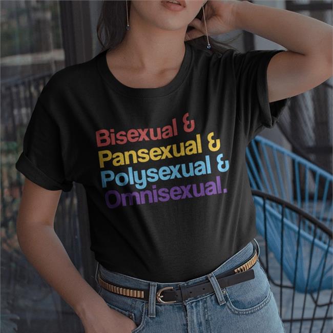 Bisexual Pansexual Polysexual Omnisexual Shirt Tony Johnson