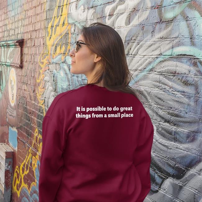 Tunde Onakoya It Is Possible To Do Great Things From A Small Place Tee Shirt