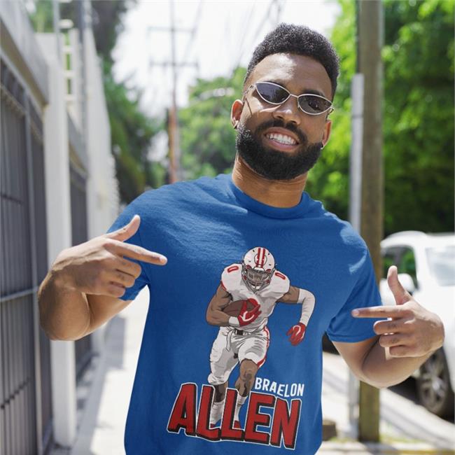 Braelon Allen Shirts Wisconsin