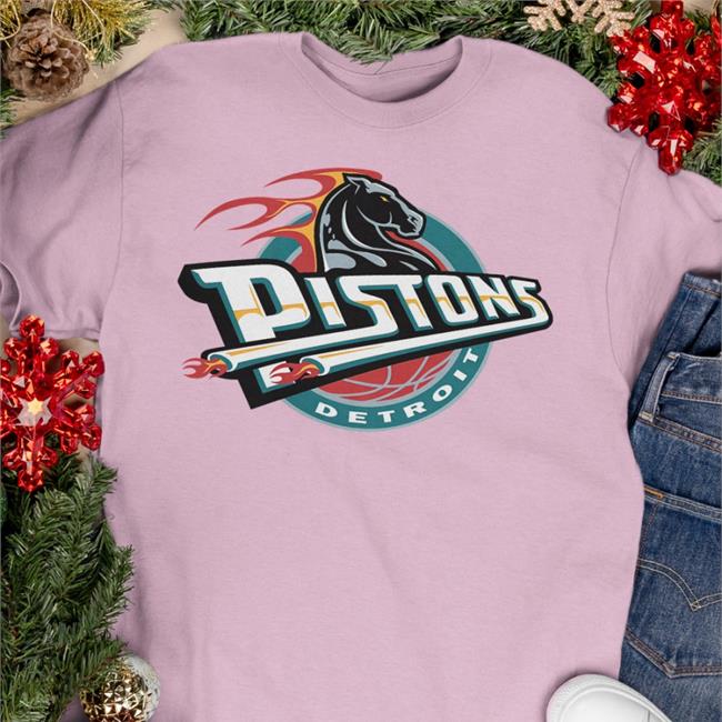 Detroit Pistons Logo Hoodie