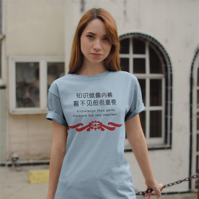 Poorly Translated Shirts Knowledge Likes Pants Invisible But Very Important Shirt
