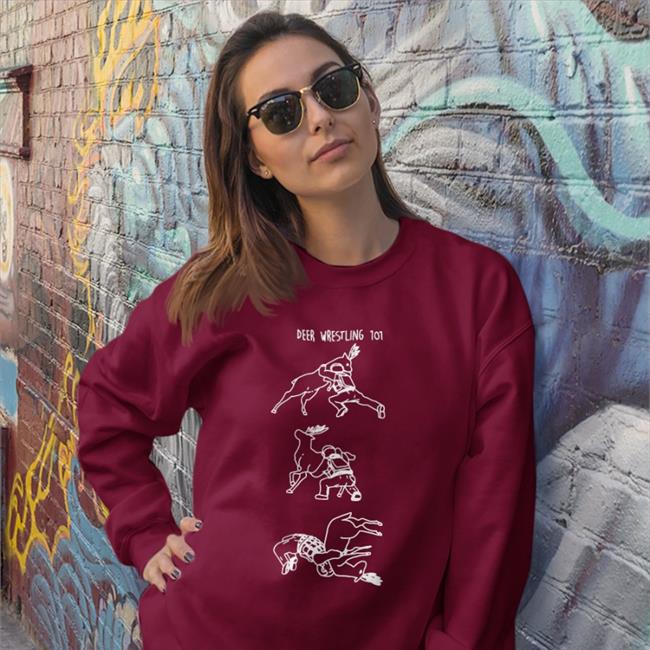 Deer Wrestling 101 Tee Shirt