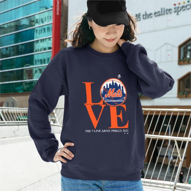 Love Mets The 7 Line Army Philly 2022 Tee Shirt