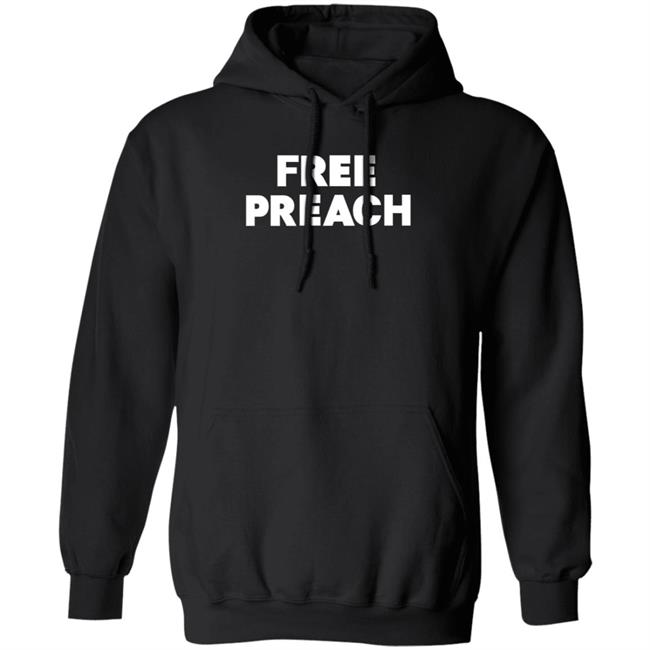 Black Beverly Hills Store Free Preach Hoodie Shirt Sweatshirt
