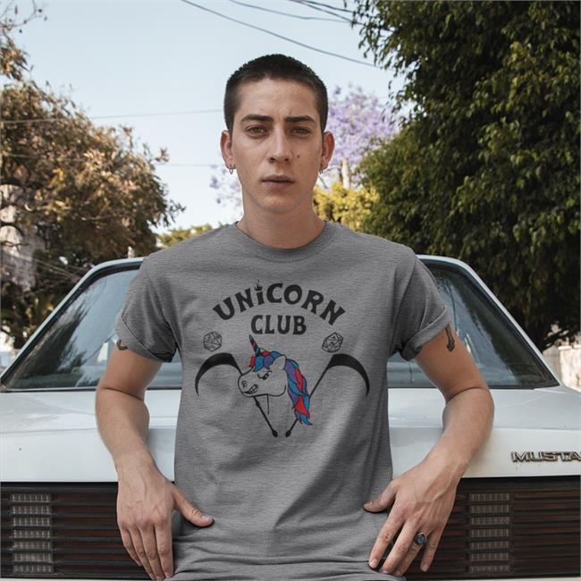 Unicorn Club Long Sleeve Tee Shirt Brysonbort