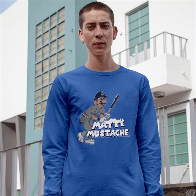 Barstoolsports Store Matty Mustache Tee Eric Hubbs