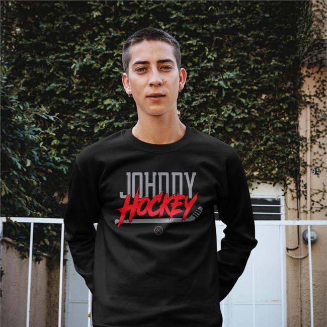 614Hockey Merch 614 Hockey Johnny Hockey Hoodie
