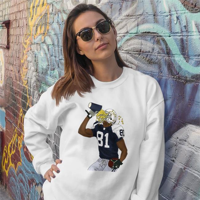 Terrell Owens Popcorn Sweatshirt Dallas Cowboys