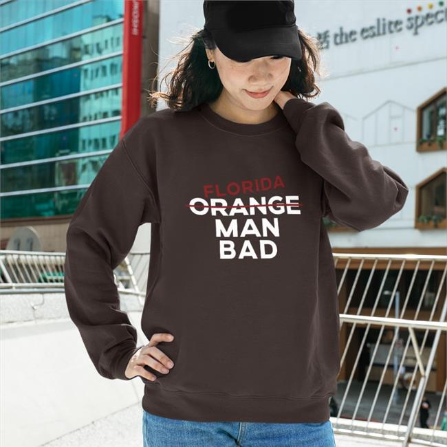 Usminitru Florida Orange Man Bad Hoodie