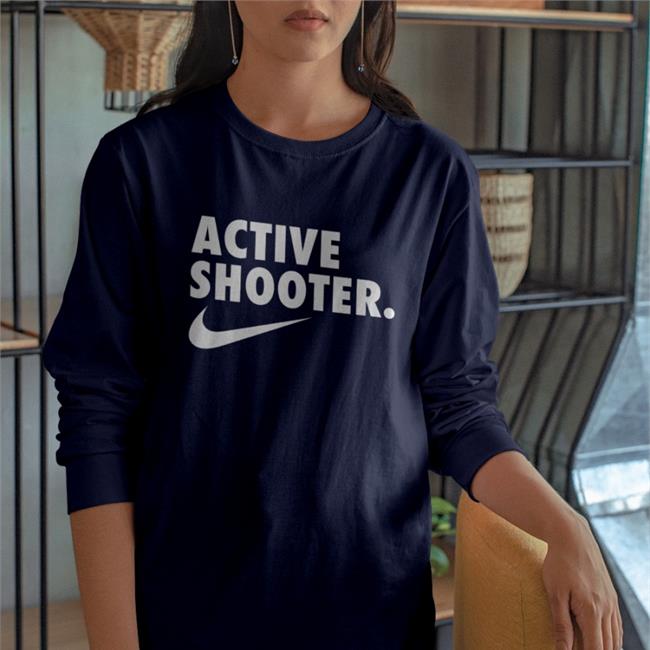Active Shooter Shirt Shirts With Threatening Aurasr Merch