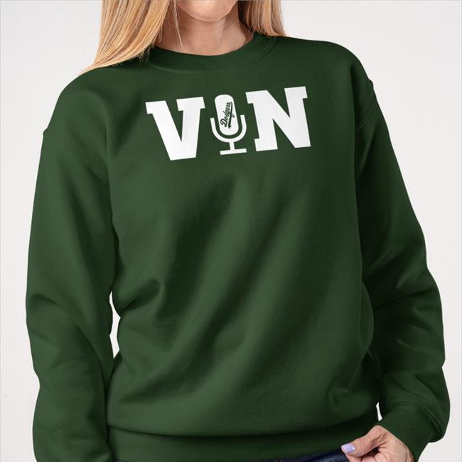 Vin Scully Microphone T Shirt